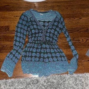 Long sleeve romper